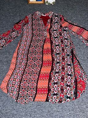 NWOT Girls Cato Patterned Tunic Dress